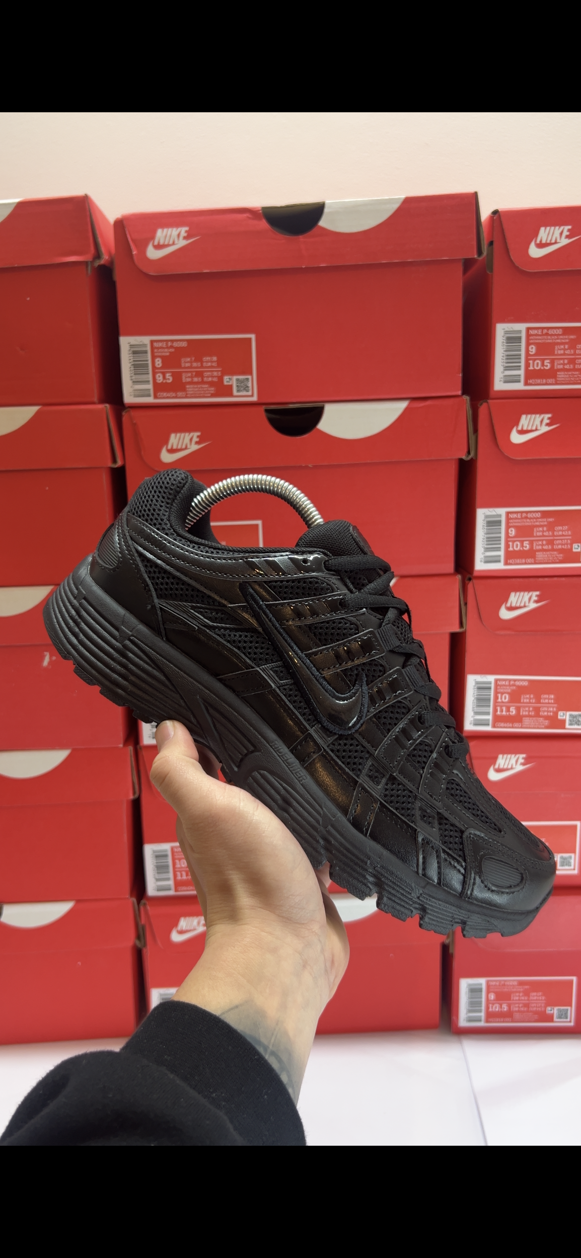 NIKE P6000 BLACK/BLACK